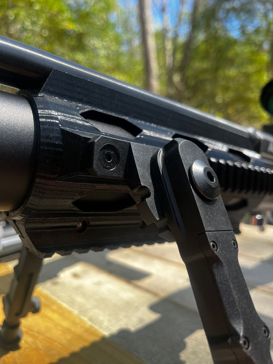 AtmoTac-tical picatinny+M-Lok Rail for AEA/Bintac Airguns 8”