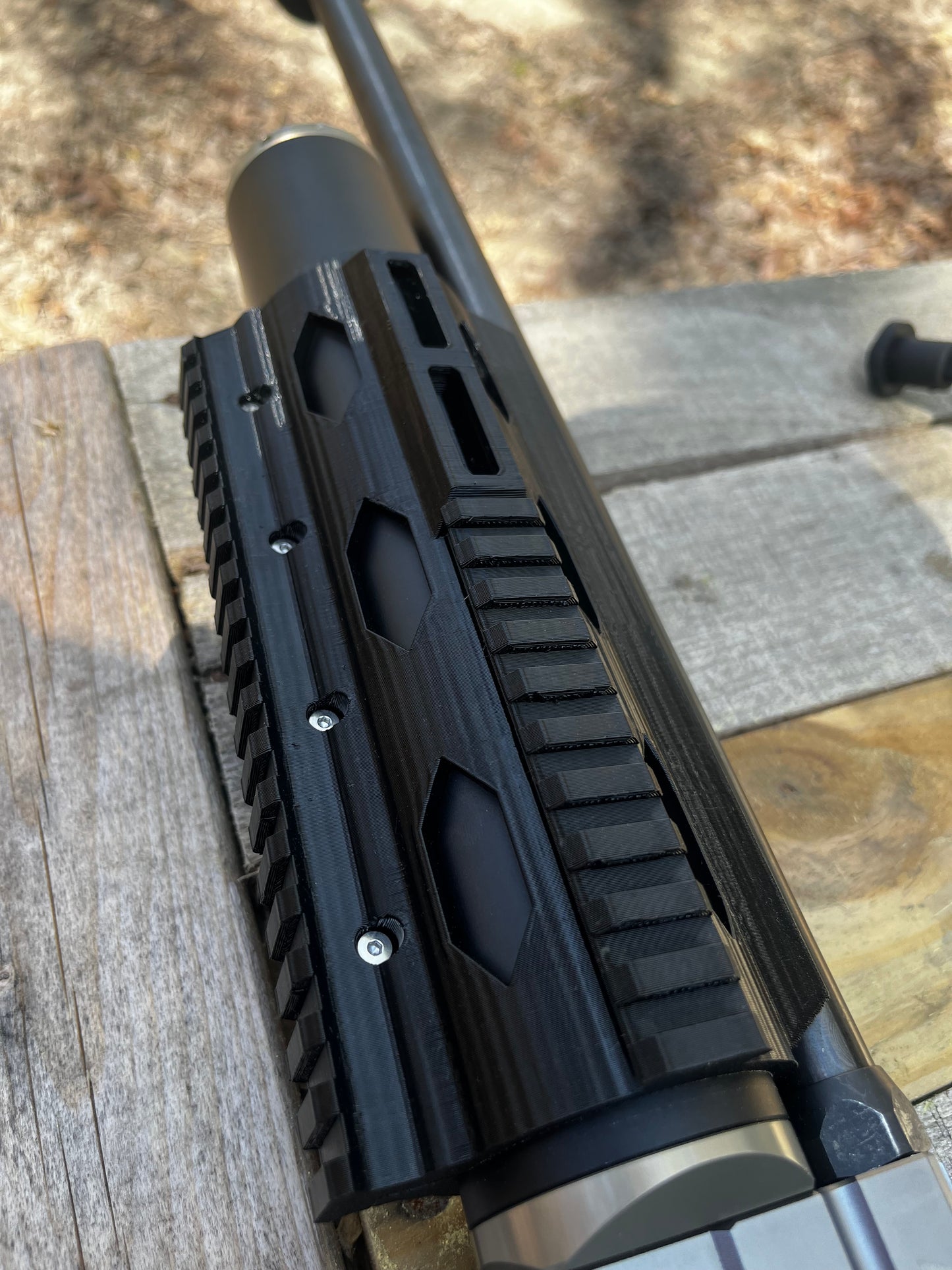 AtmoTac-tical picatinny+M-Lok Rail for AEA/Bintac Airguns 8”