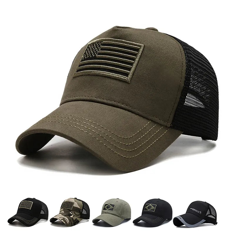 Mash Baseball Cap Men Women Tactical Army Military Dad Hat USA American Flag Unisex Hip Hop Hat Sport Outdoor Hats gorras hombre